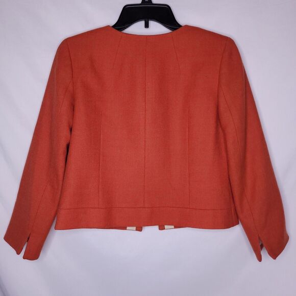 J. Crew Women's Orange Blazer - Picture 6 of 10